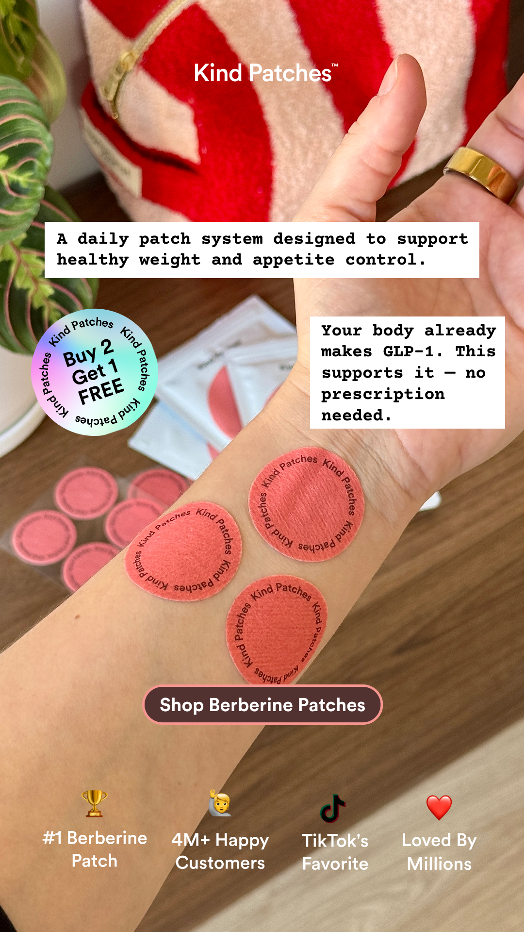 Kind Patches Facebook ad