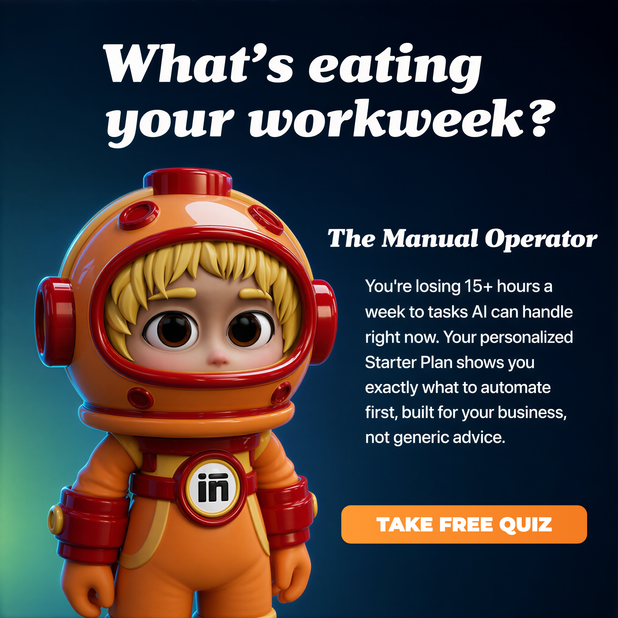 AI Business Hub Facebook ad: Take Free Quiz