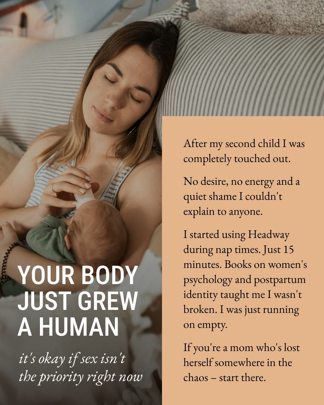 Headway App Facebook ad