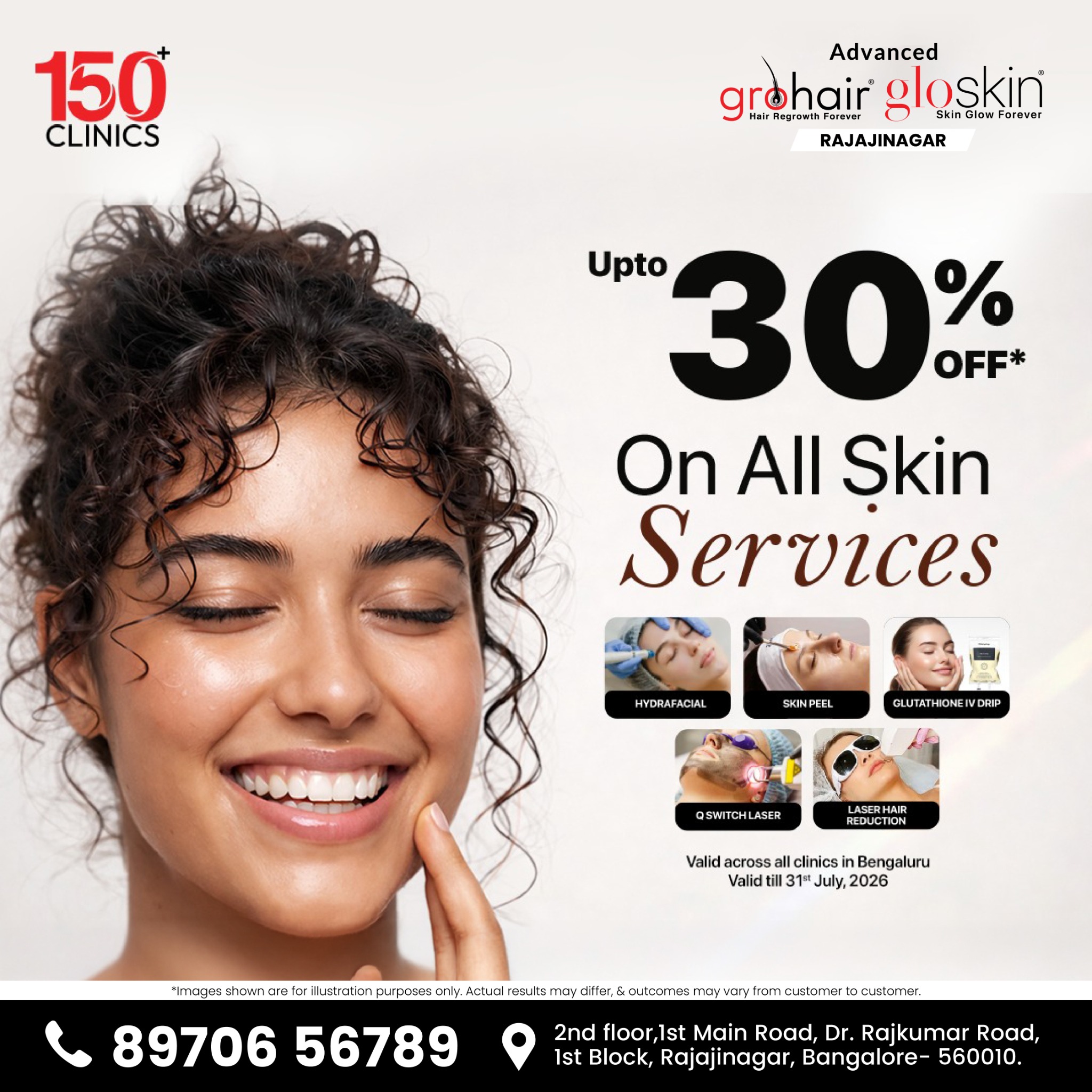 Advanced Gloskin Clinic Rajajinagar Facebook ad