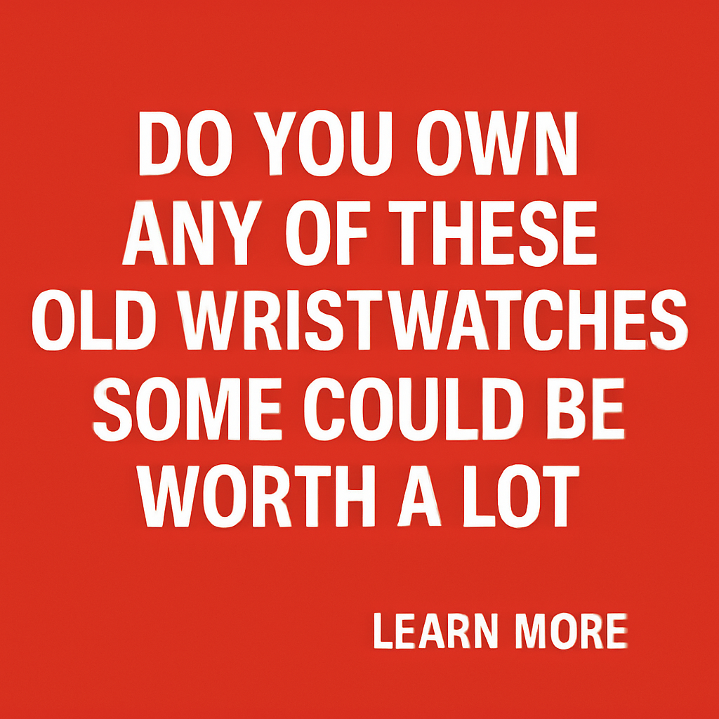 Insight Feed Facebook ad: Explore Vintage Timepieces
