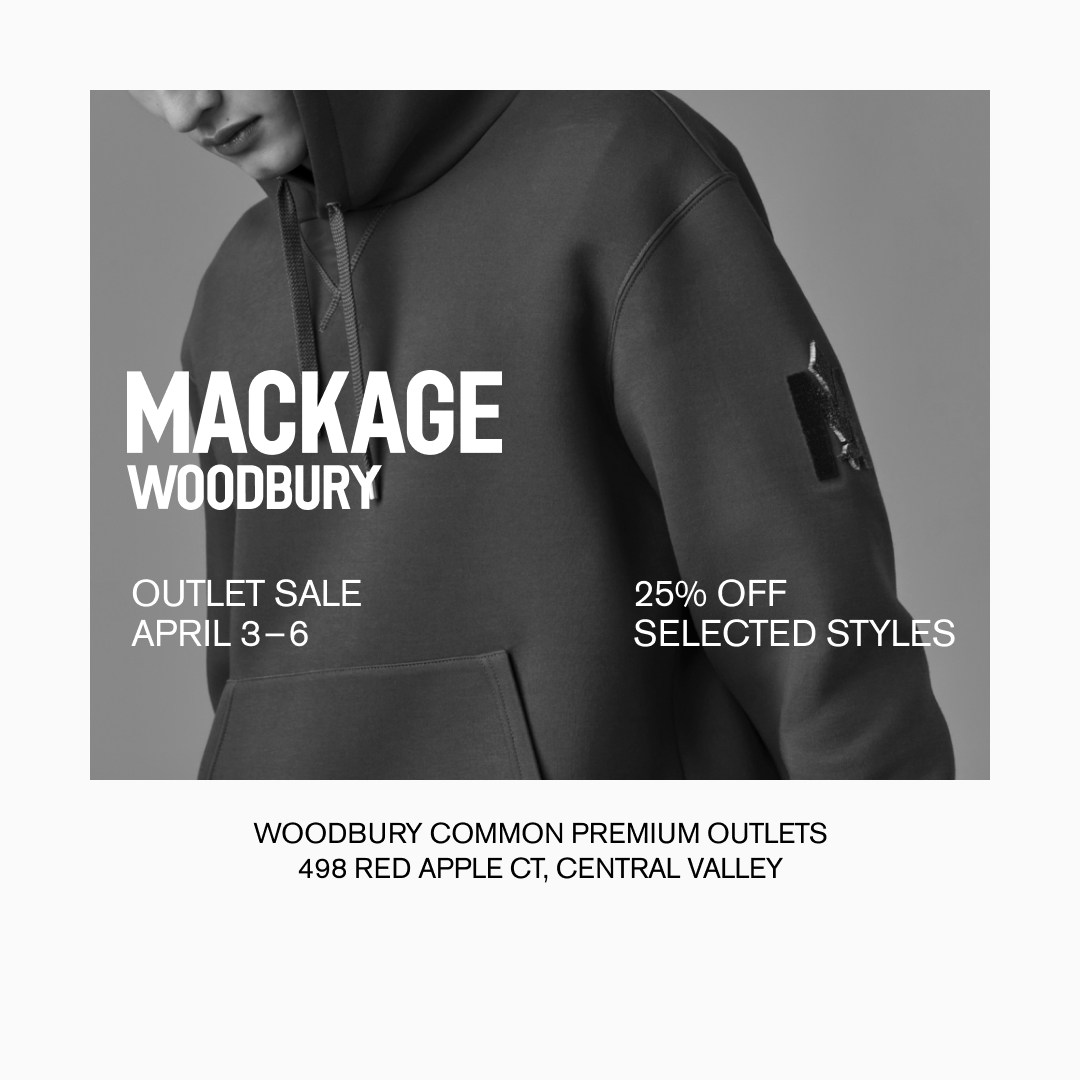 Mackage Facebook ad