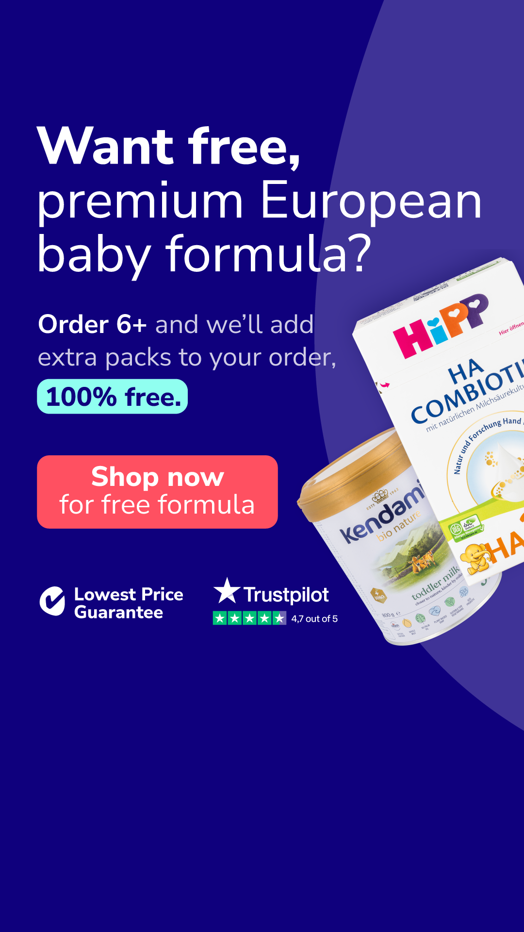 Zen Organic Formula Facebook ad