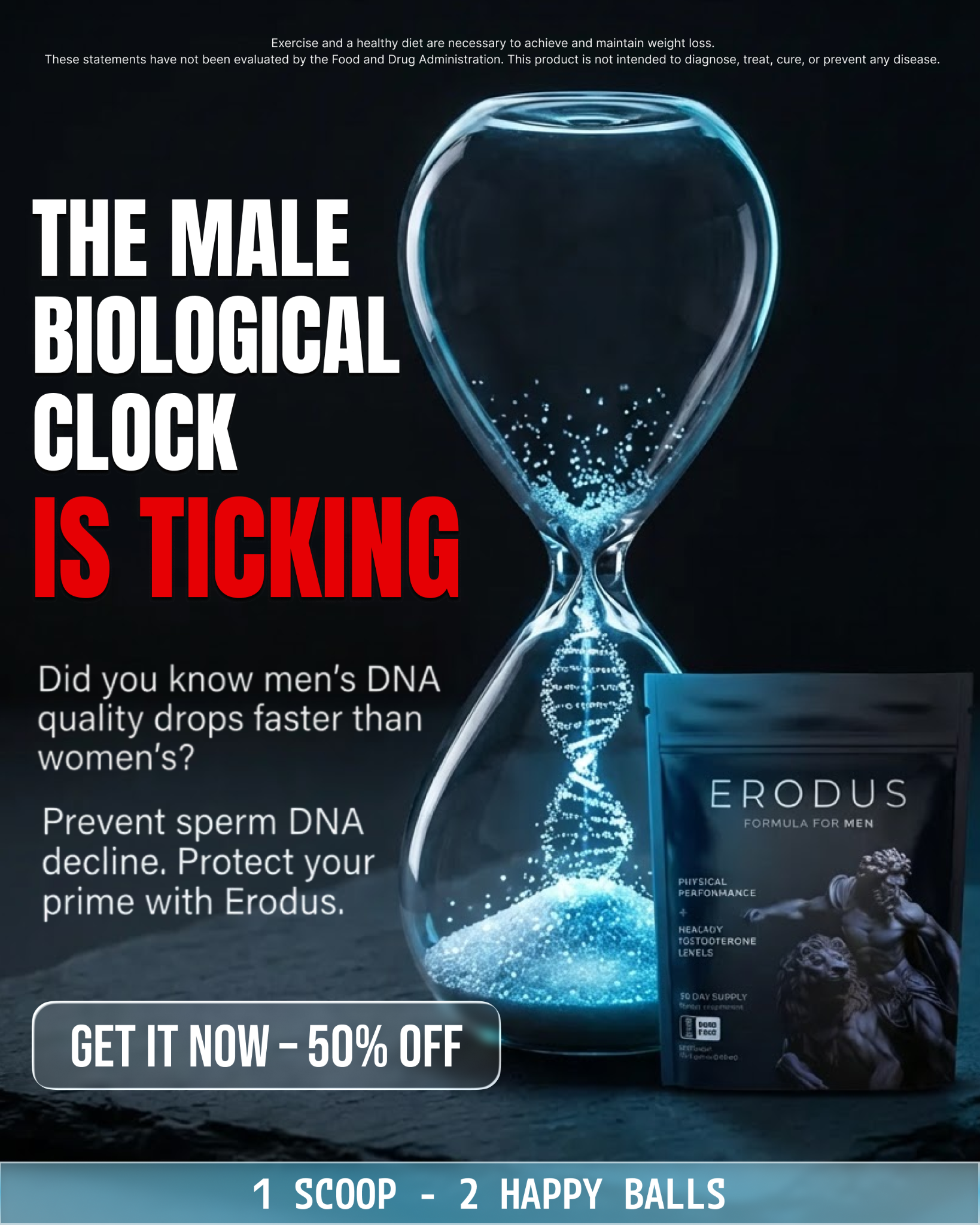 Erodus Formula For Men Facebook ad