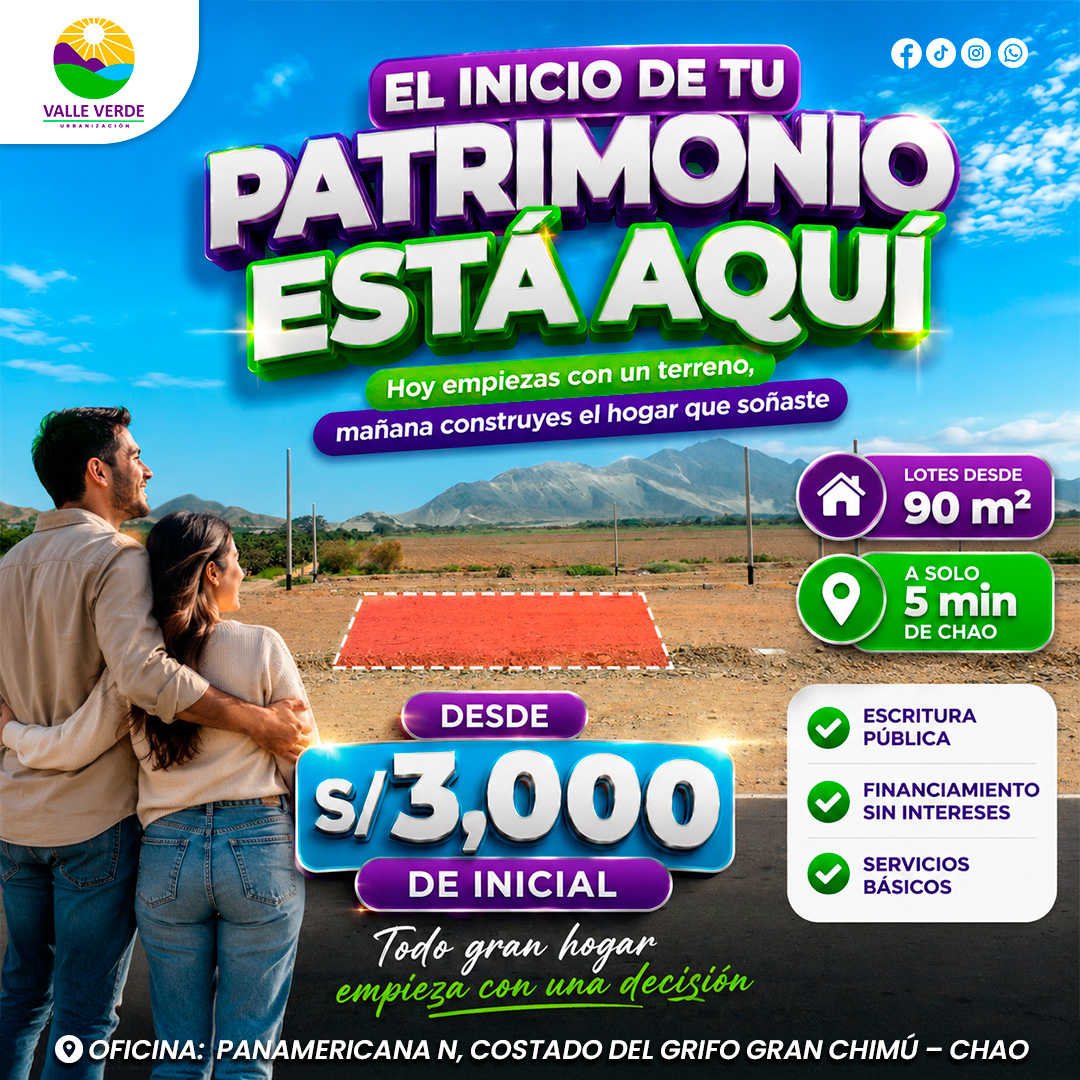 Urbanización Valle Verde Facebook ad