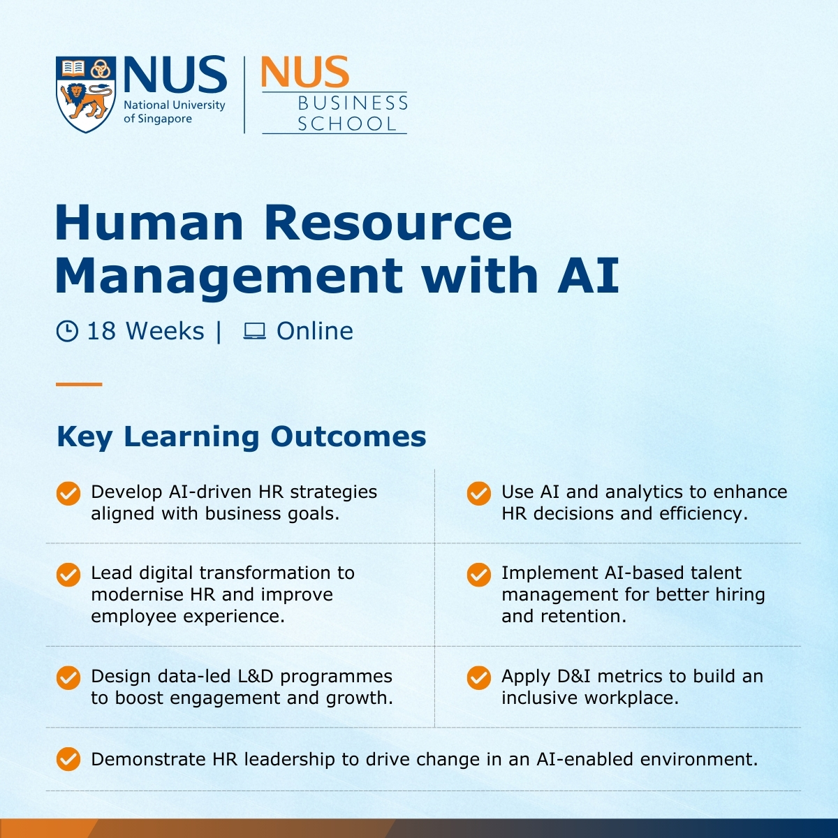 NUS Business School, National University of Singapore Facebook ad