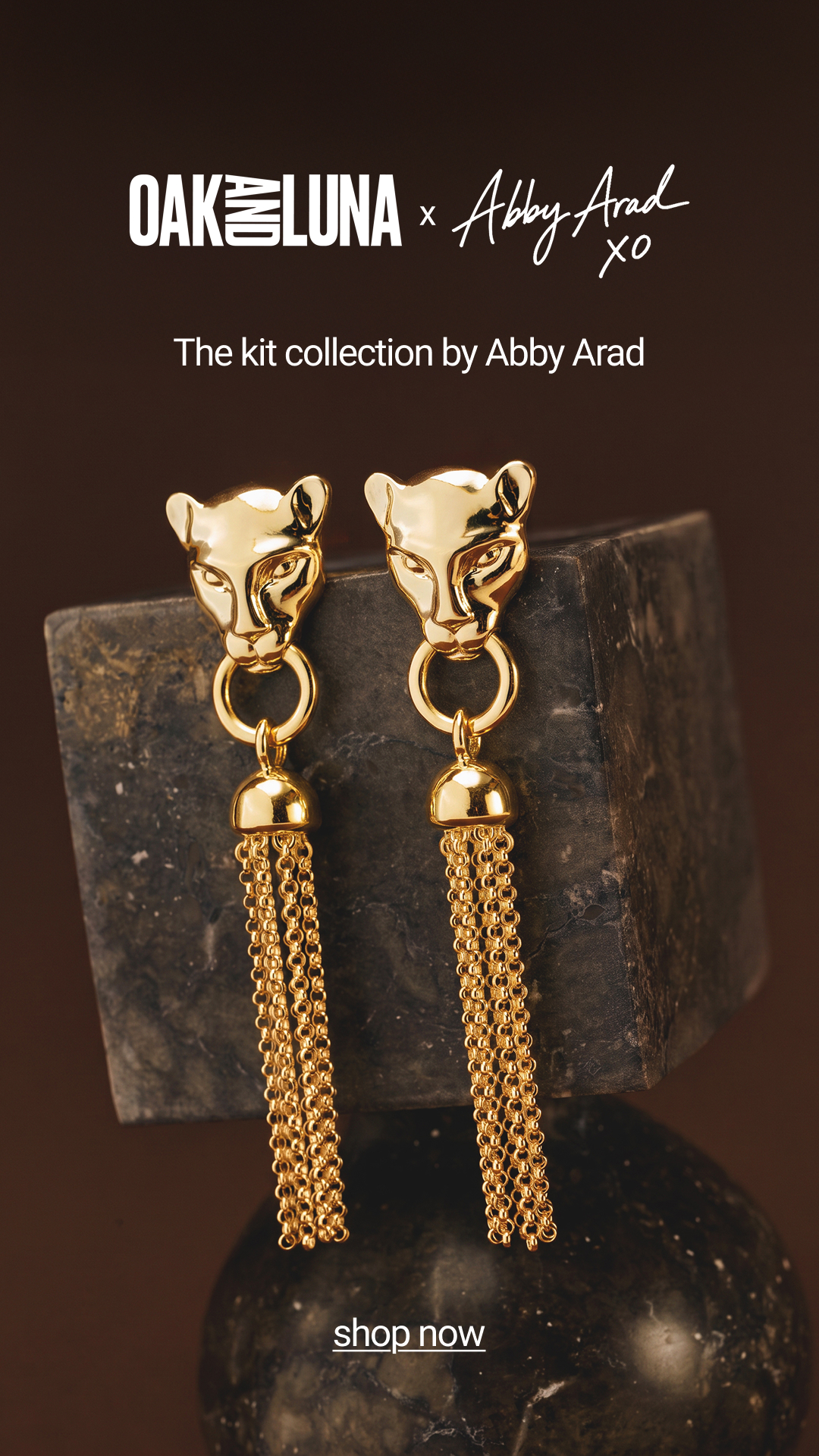 Oak and Luna Facebook ad: THE KIT, by Abby Arad.