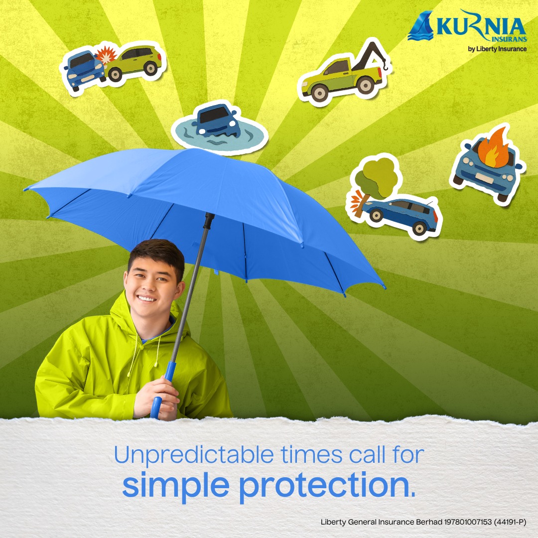 Kurnia Insurans Facebook ad: Our world can change in an instant, but…