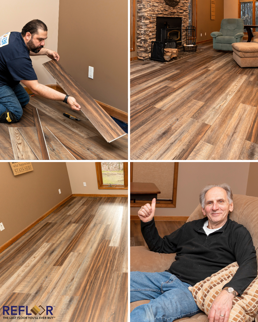 Refloor Facebook ad