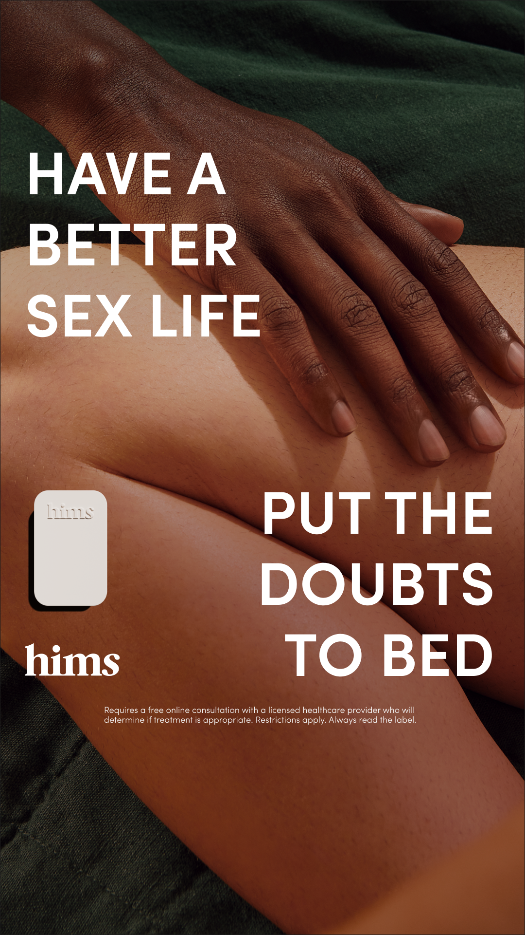 hims Facebook ad