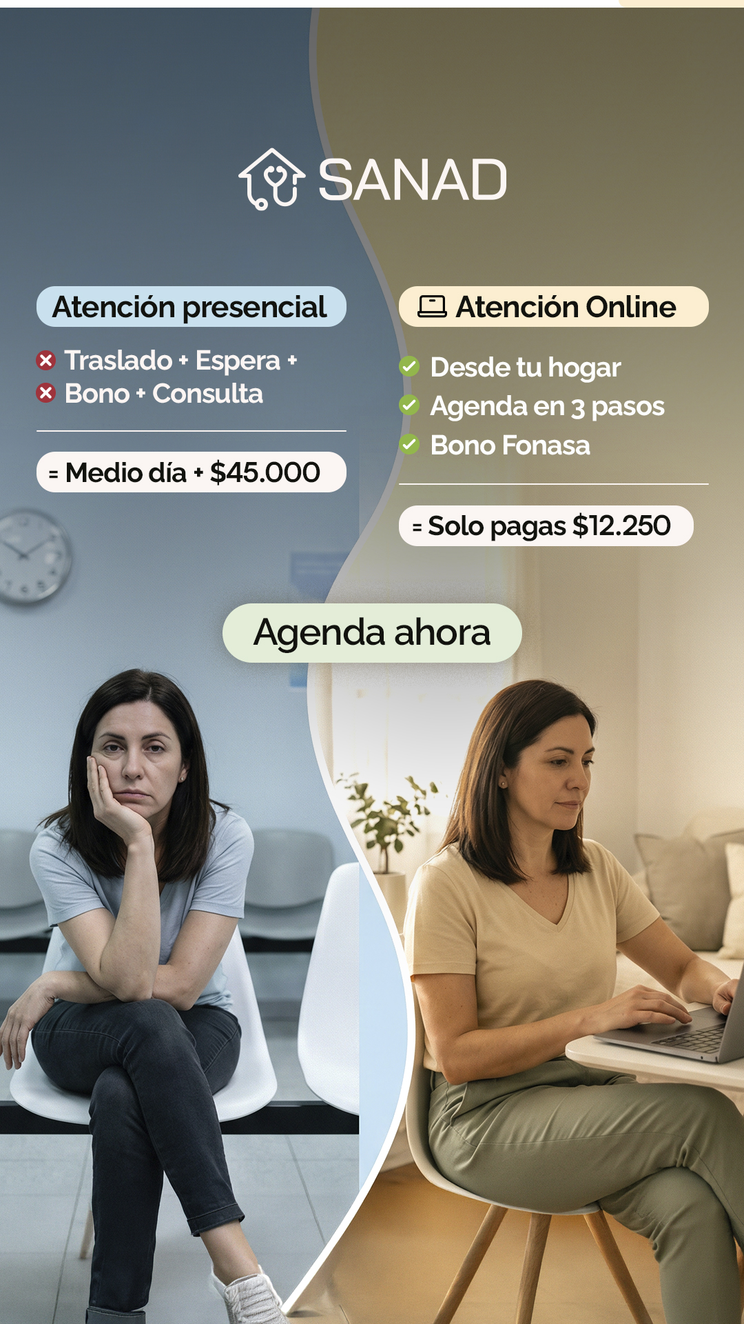 SANAD - Chile Facebook ad