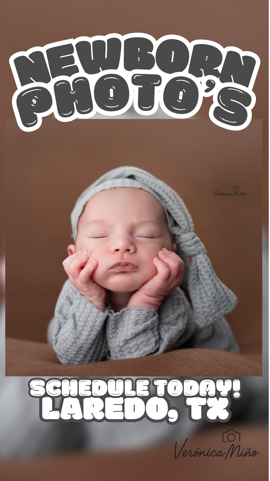 Veronica Nino Photography Facebook ad from Mar 9, 2026
