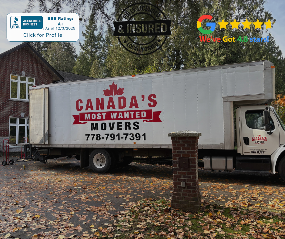 Canada's Most Wanted Movers Facebook ad: Save 10% on Local Moves