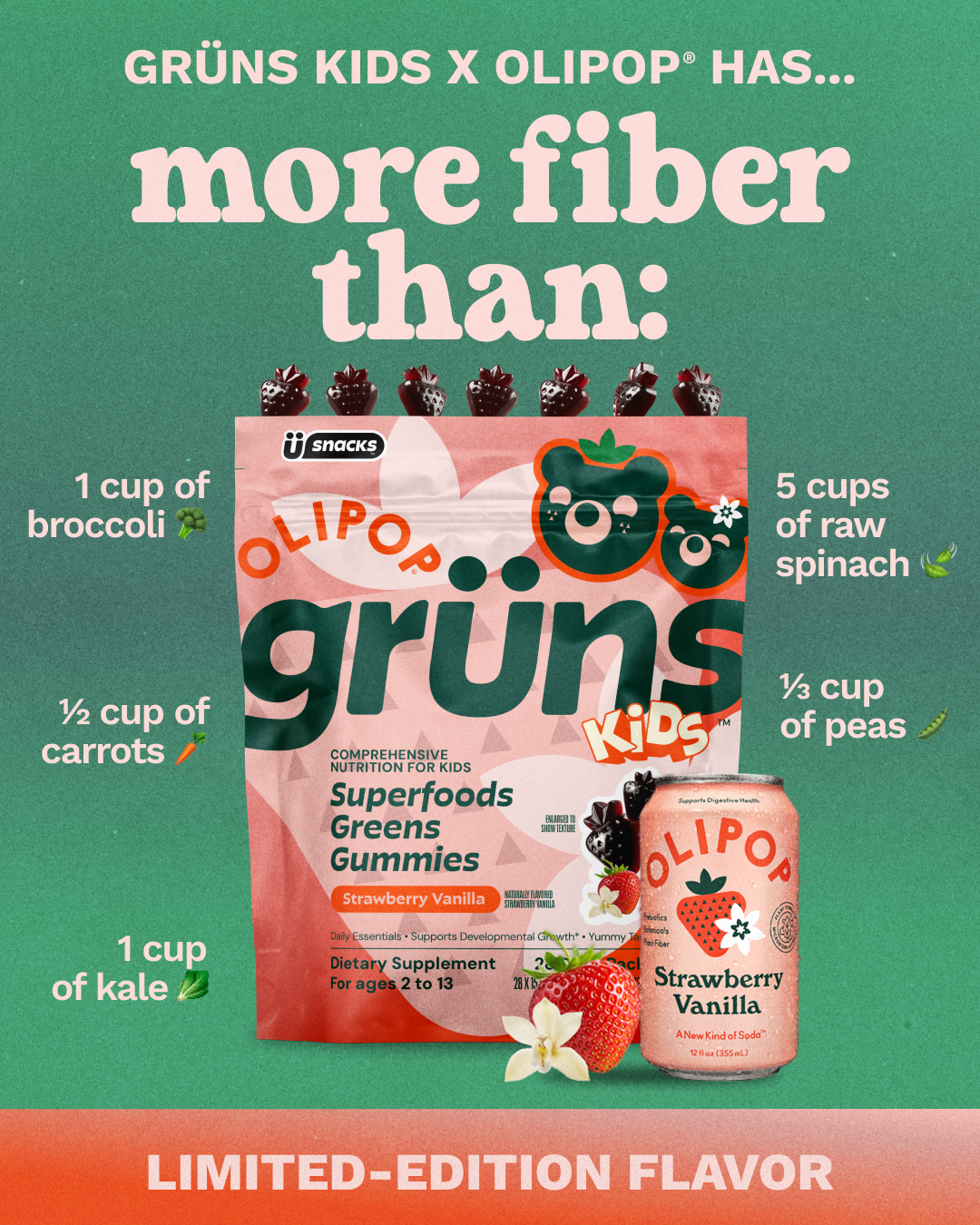 Grüns Kids Facebook ad