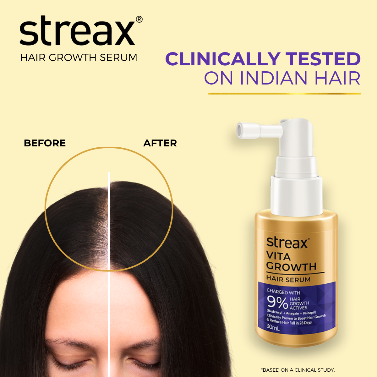 Streax.Hair Facebook ad
