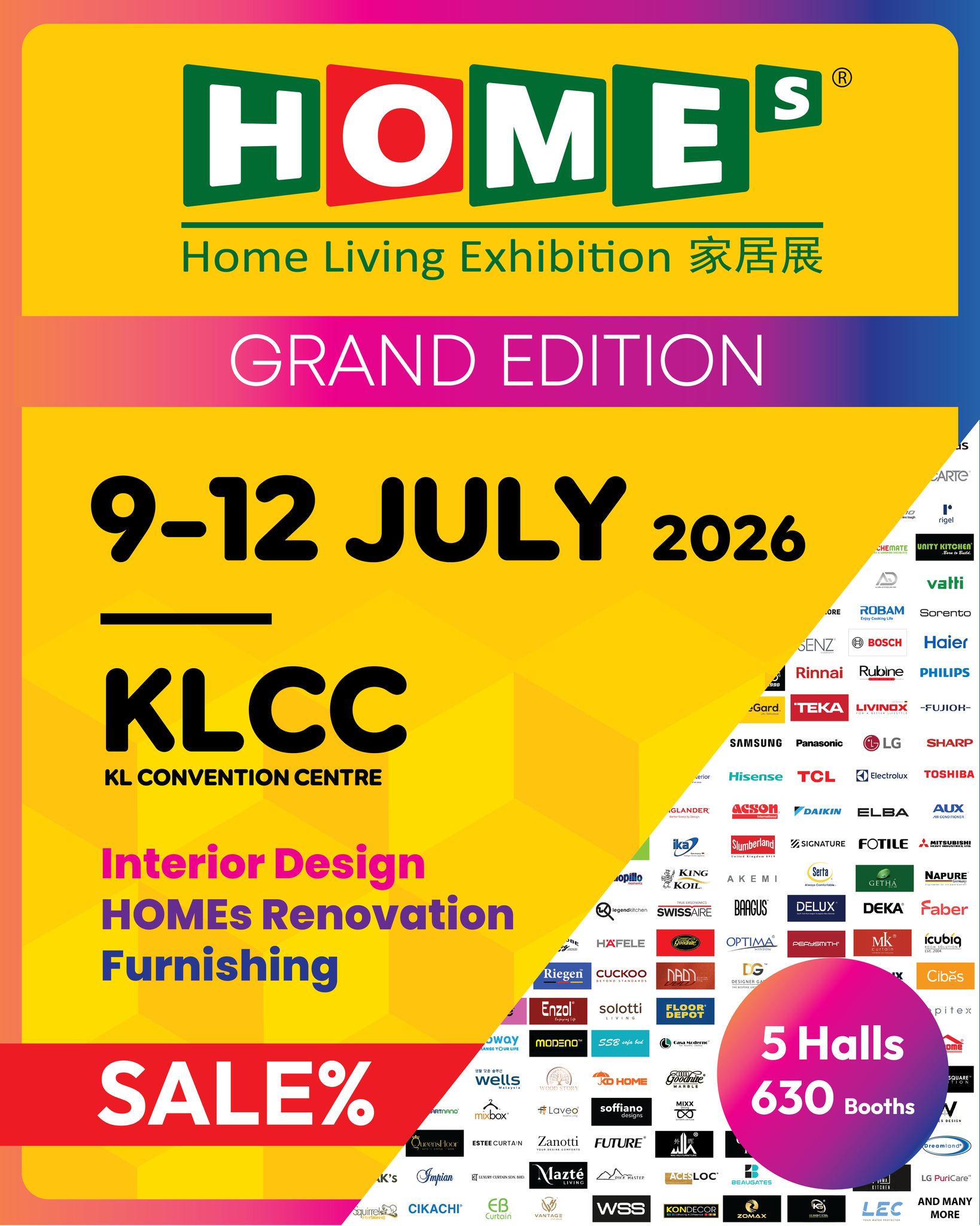 HOMEs - Home Living Exhibition Facebook ad