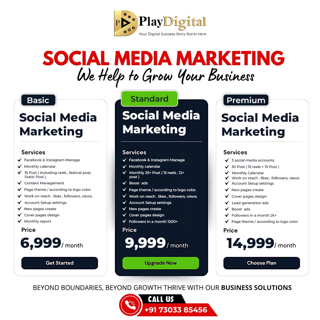 Play Digital Facebook ad: Boost Your Brand Online, Starting at ₹6,999!