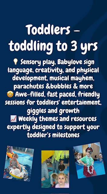 Baby Love Groups Facebook ad: We support families bump-birth-baby-preschool helping them…