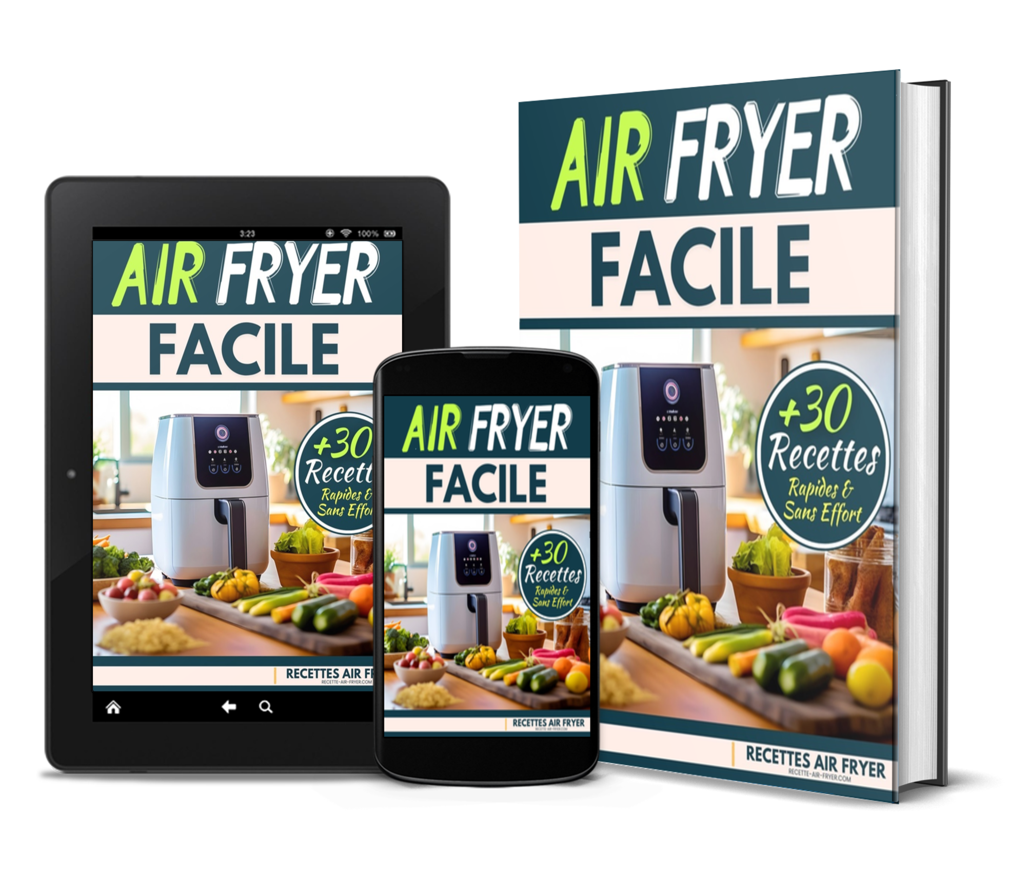 Recettes Air Fryer Facebook ad: Votre ebook offert vous attend!
