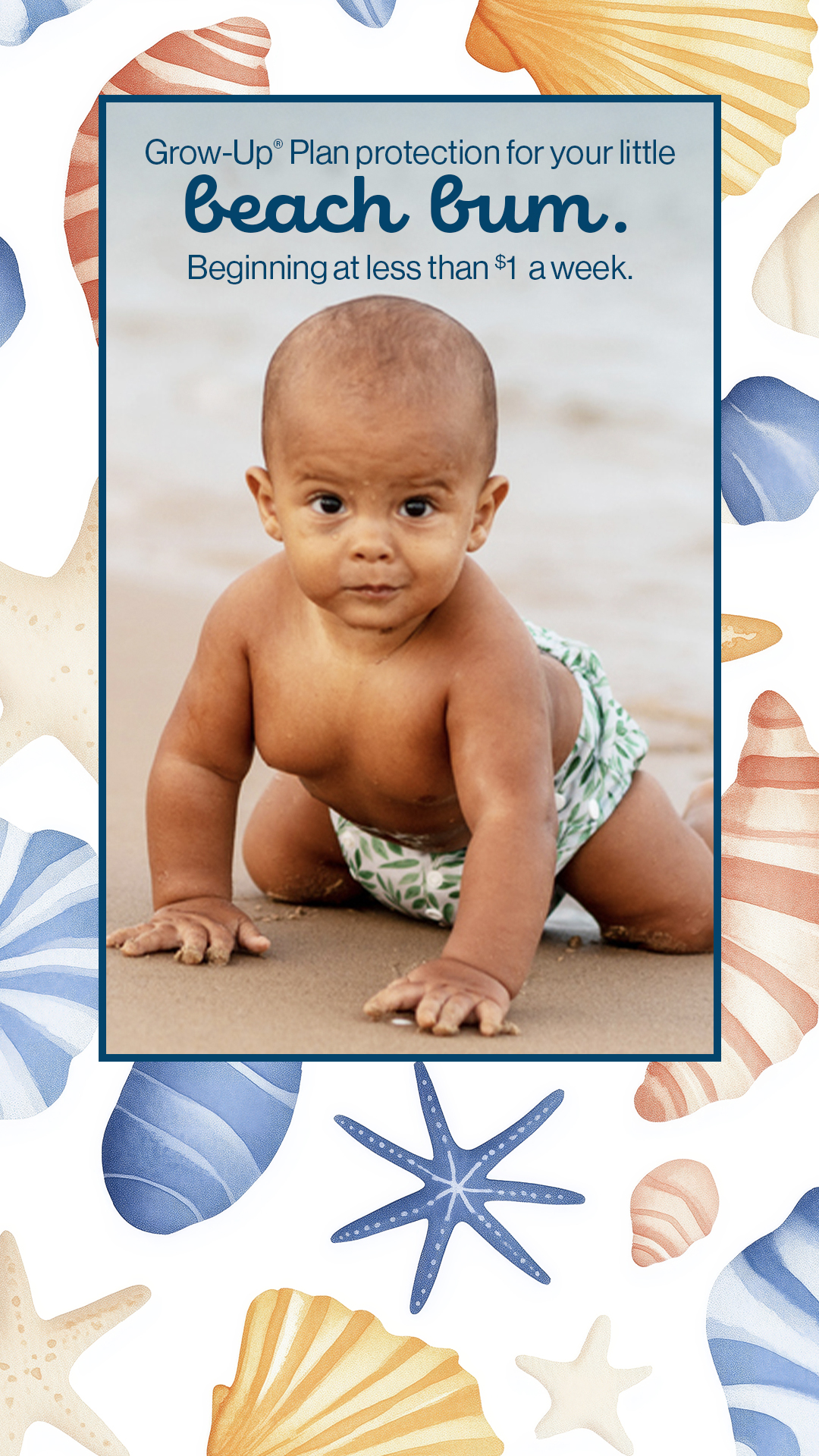Gerber Life Facebook ad