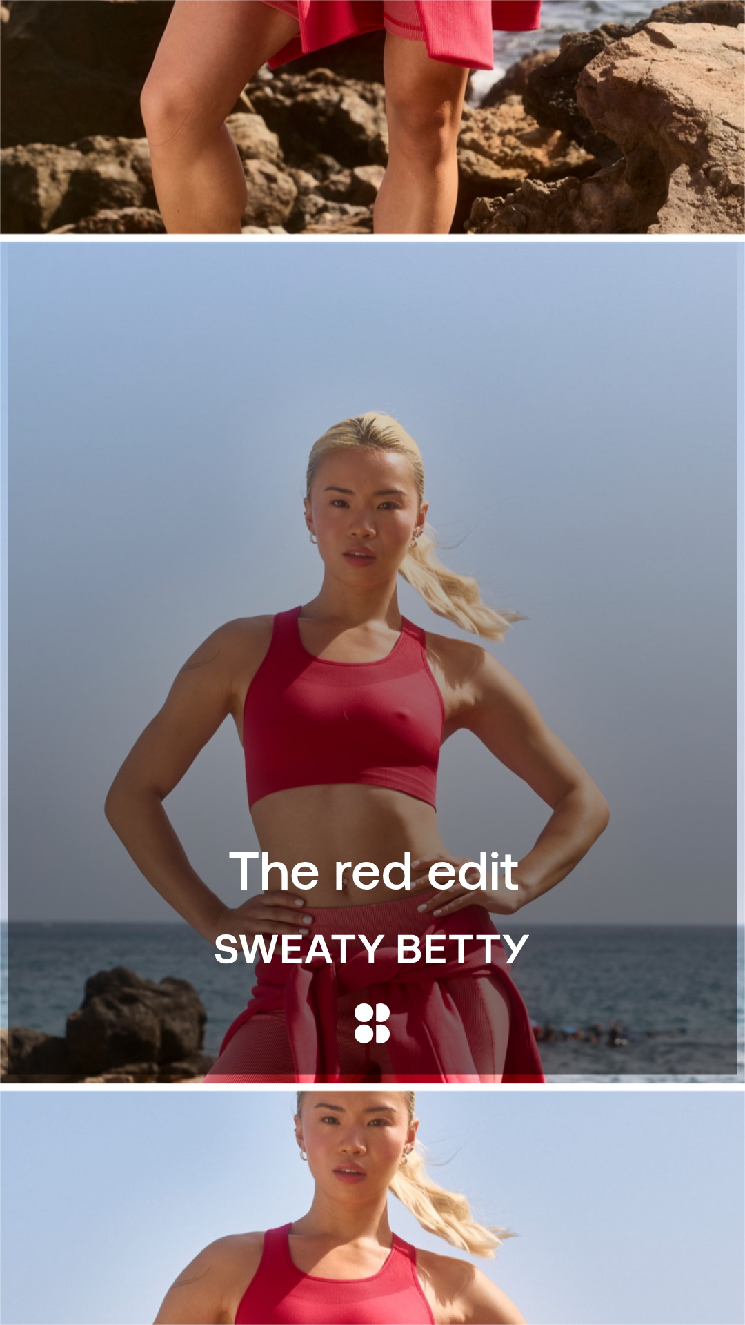 Sweaty Betty Facebook ad