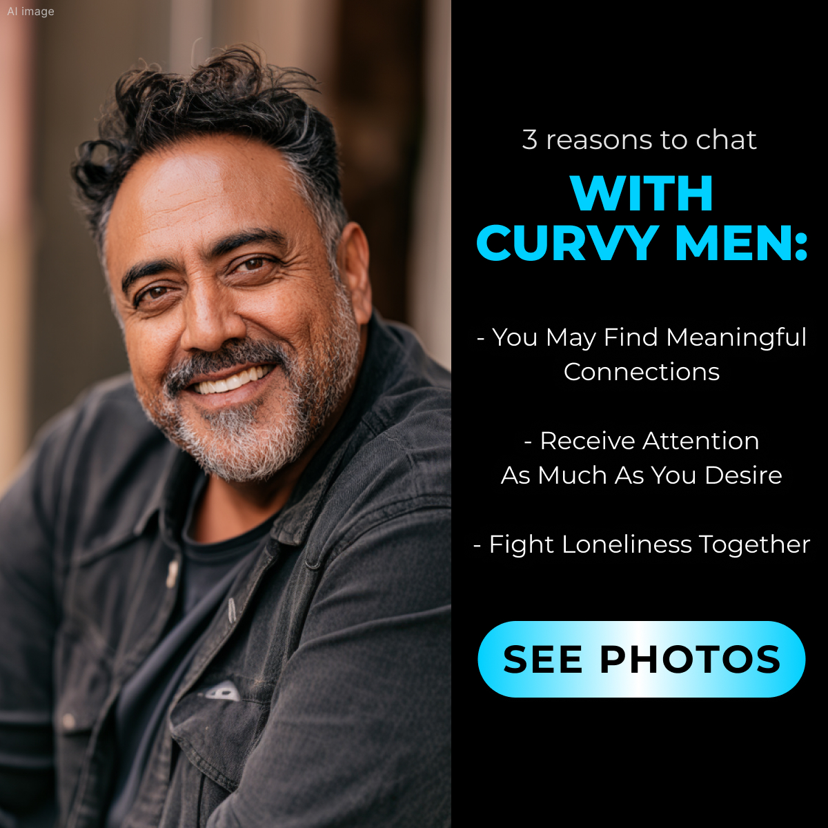 Joy Harmony Facebook ad: Curvy Connections