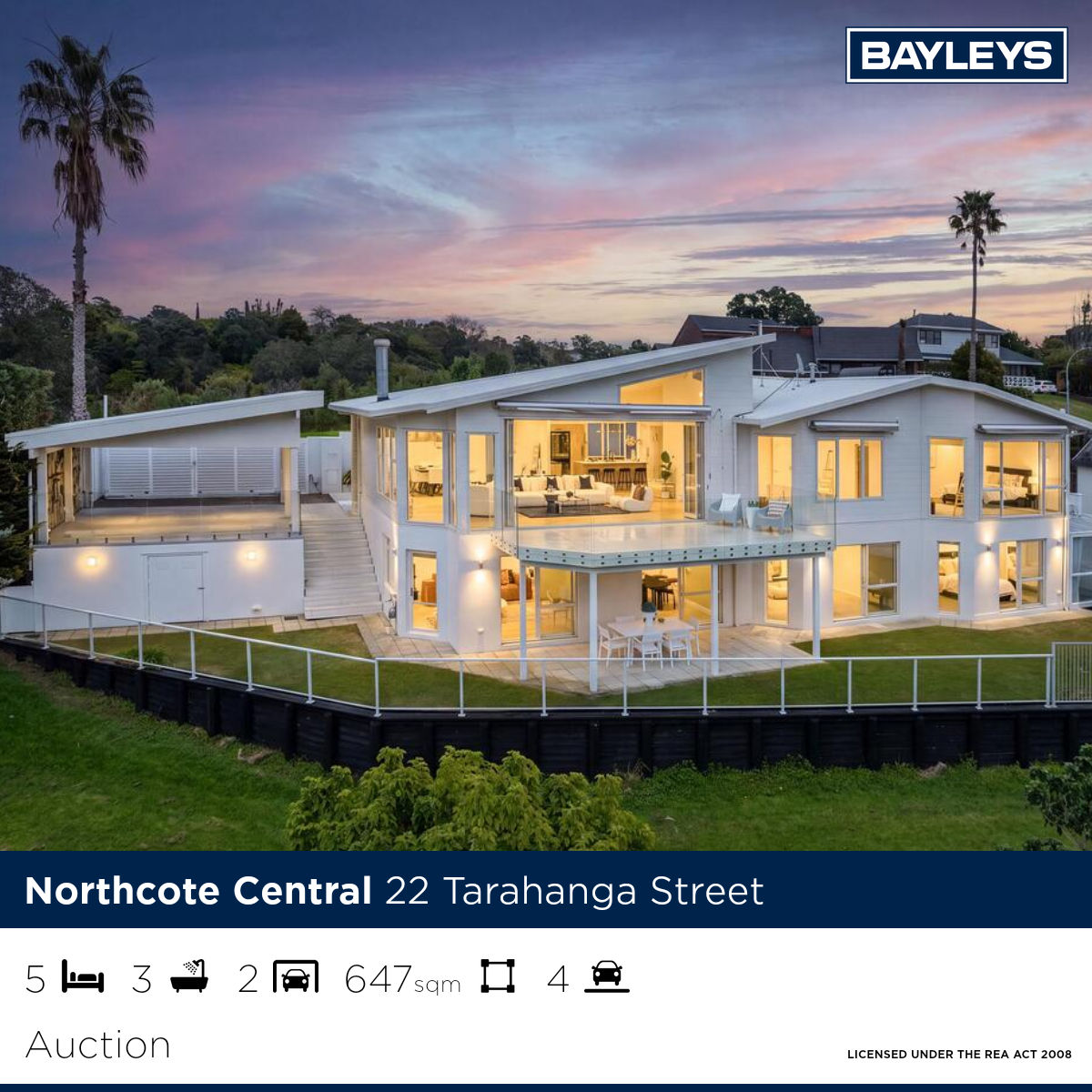 Bayleys Remuera Facebook ad from Jul 26, 2026