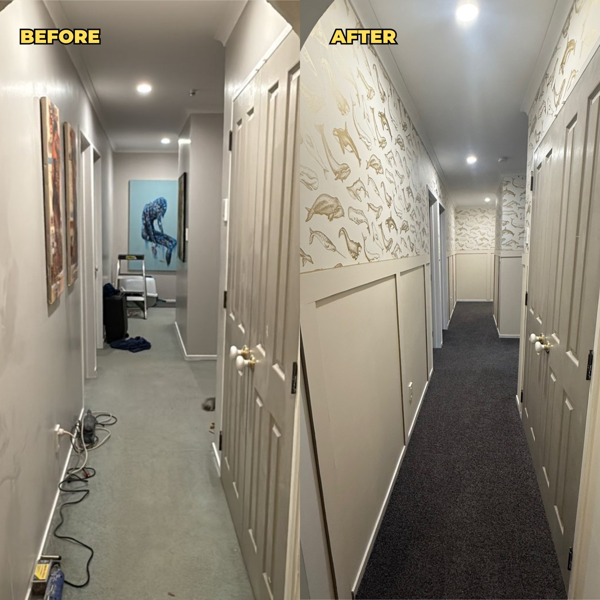 The Inside Facebook ad: Wallpaper transformation