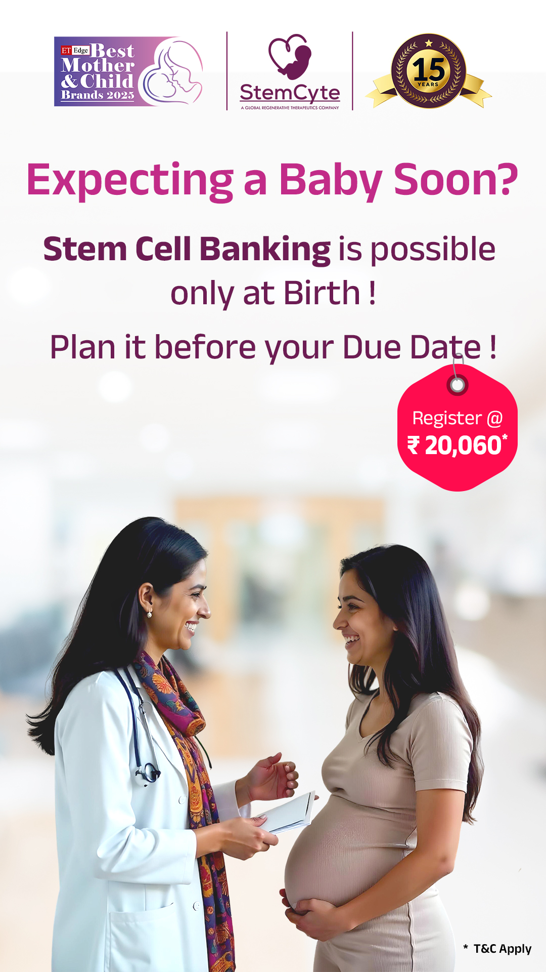 StemCyte India Facebook ad