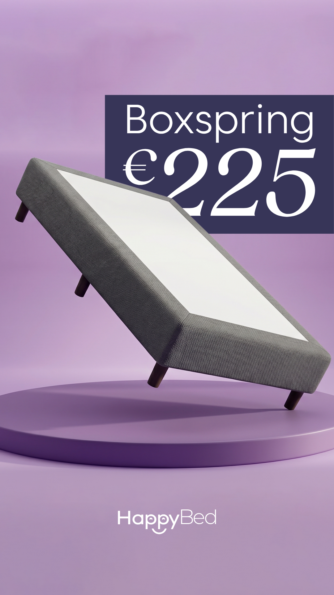 HappyBed Facebook ad