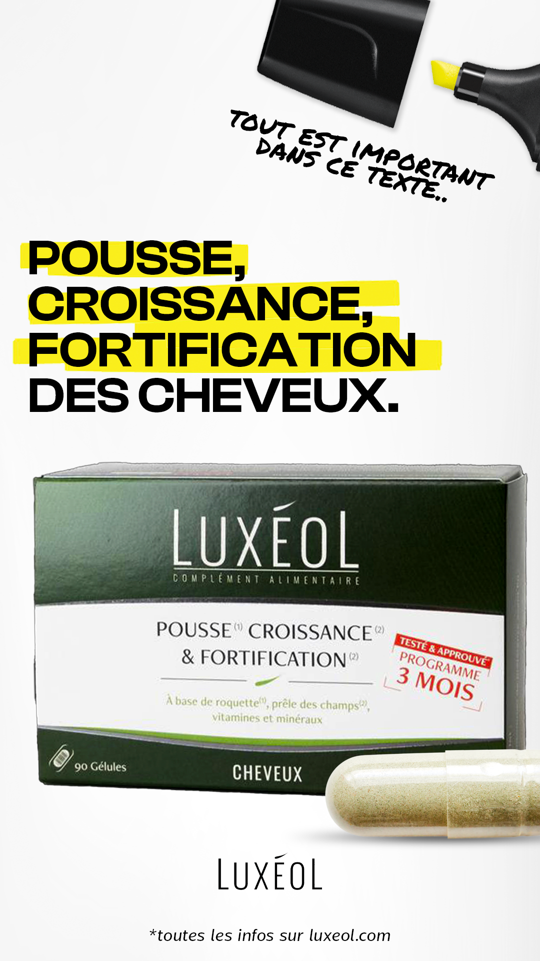 Luxéol Facebook ad