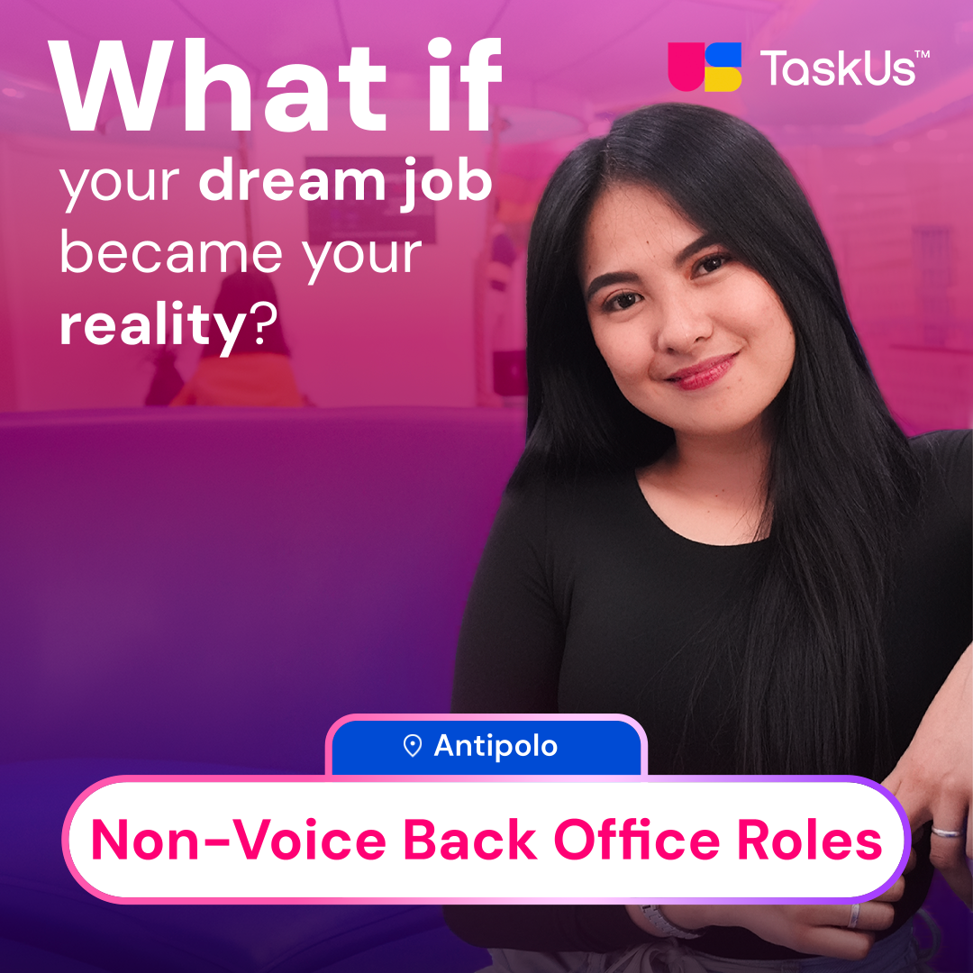 TaskUs Facebook ad