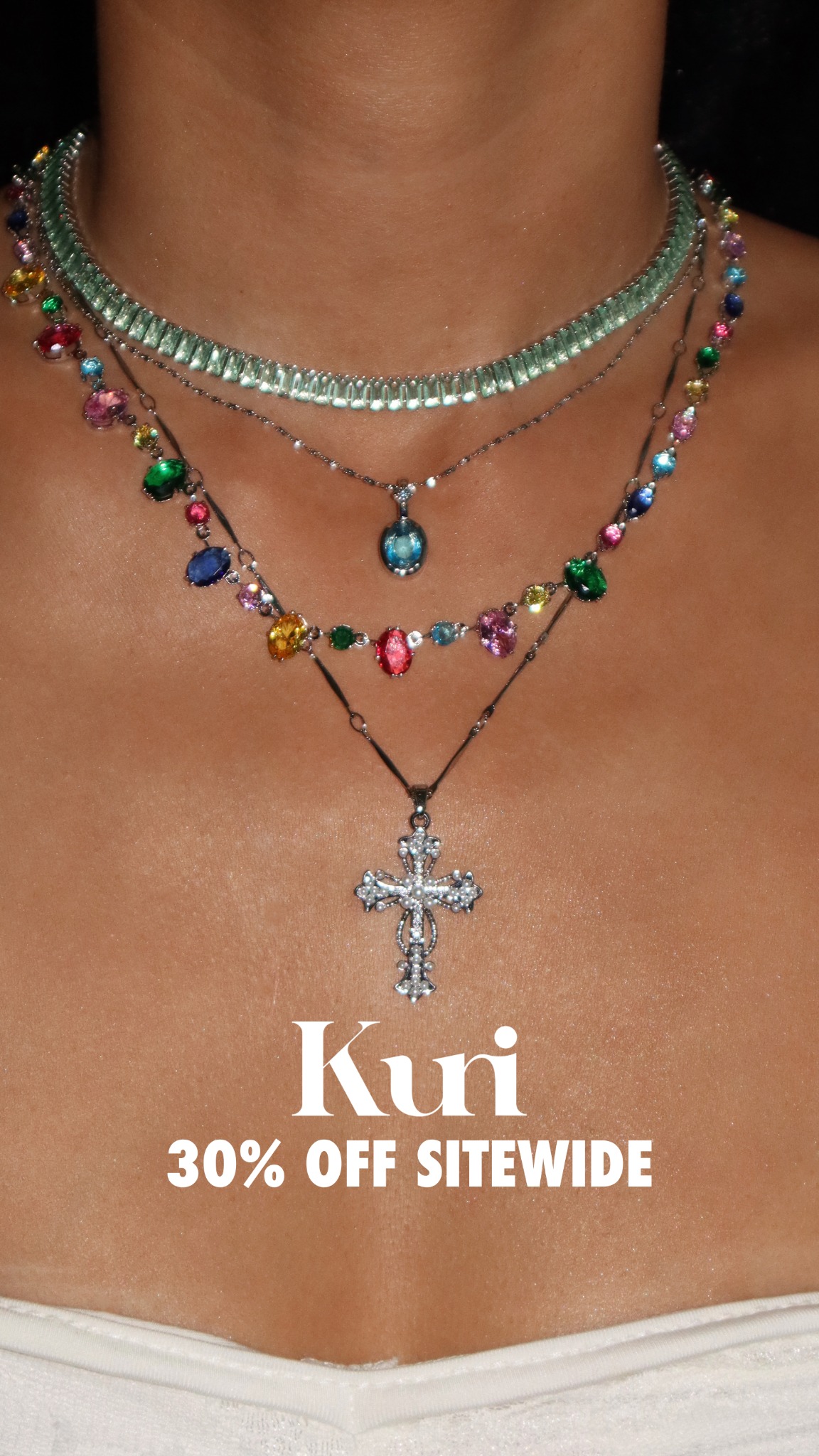 Kuri jewelry Facebook ad