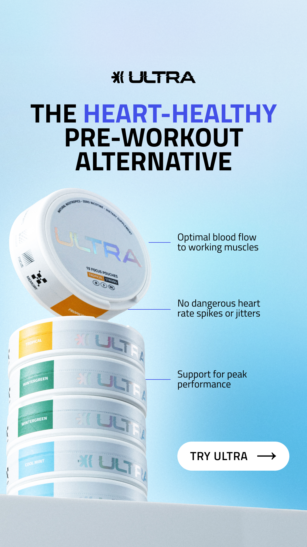 Ultra Pouches Facebook ad