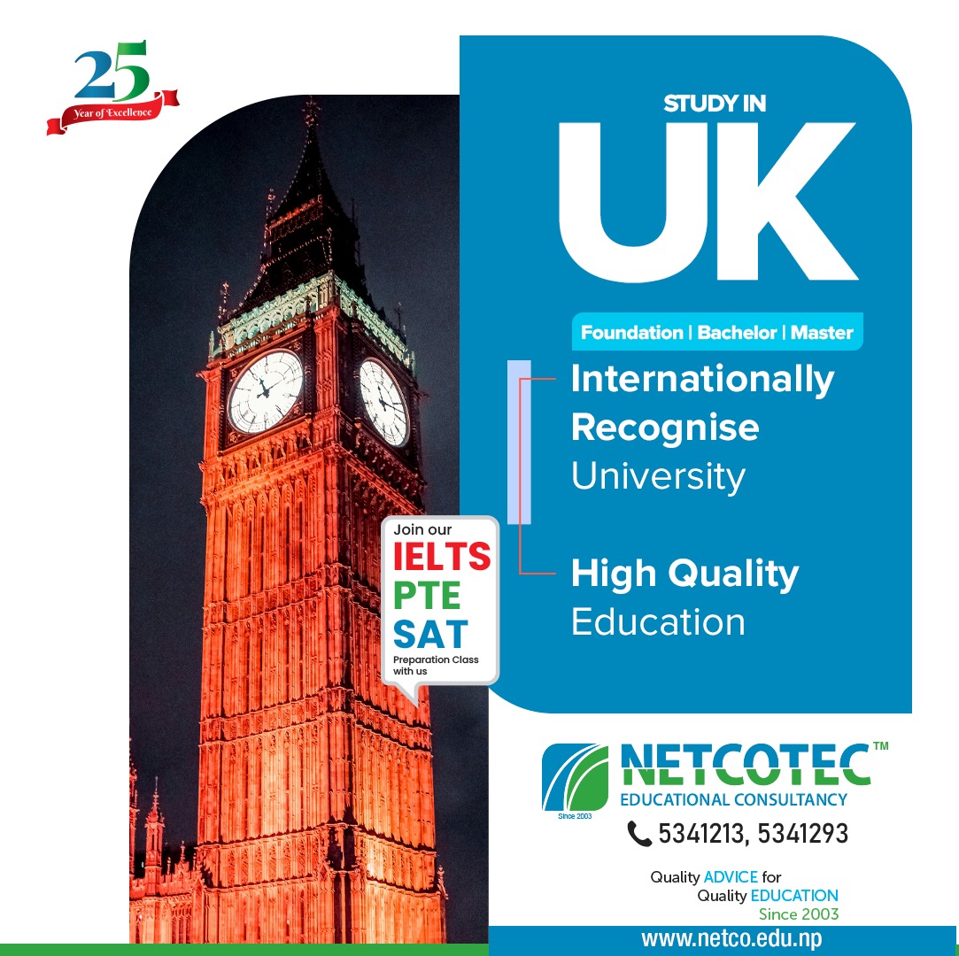 Netcotec Education and Visa Services Facebook ad from May 12, 2026