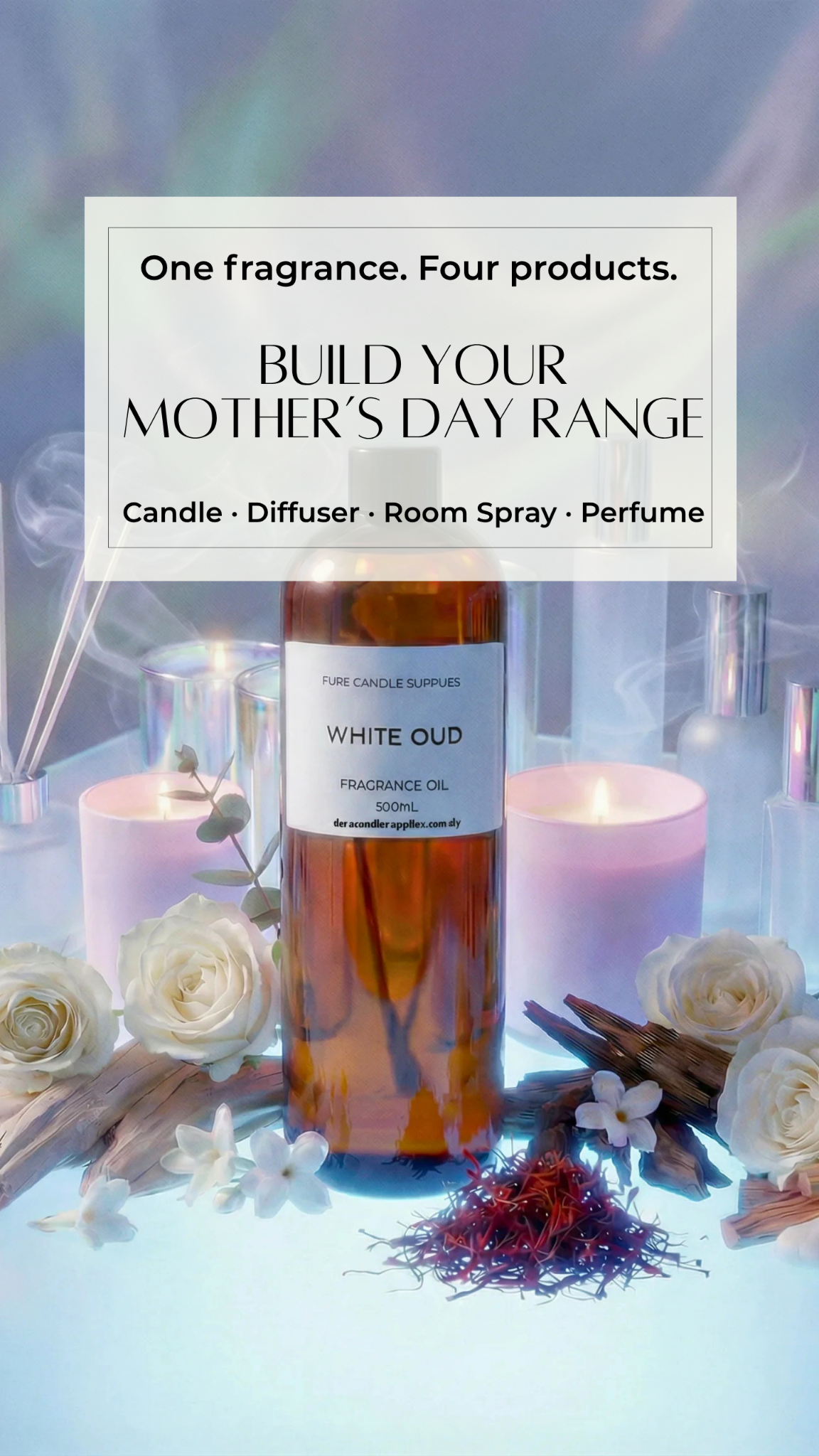 Pure Candle Supplies Facebook ad