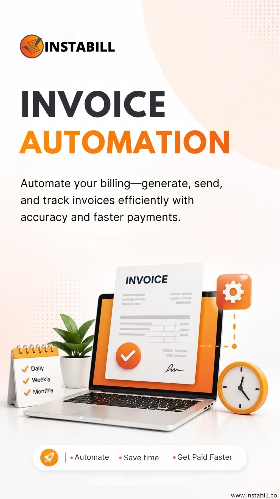 Instabill Facebook ad