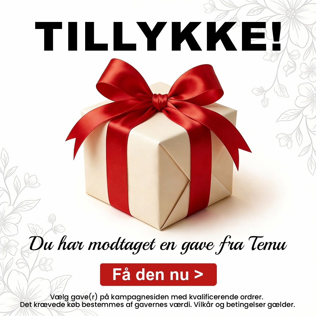 Temu Denmark Facebook ad