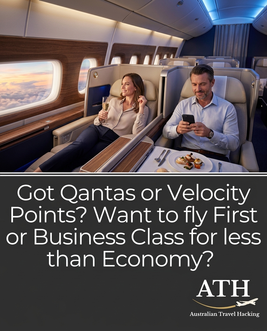 Australian Travel Hacking Facebook ad