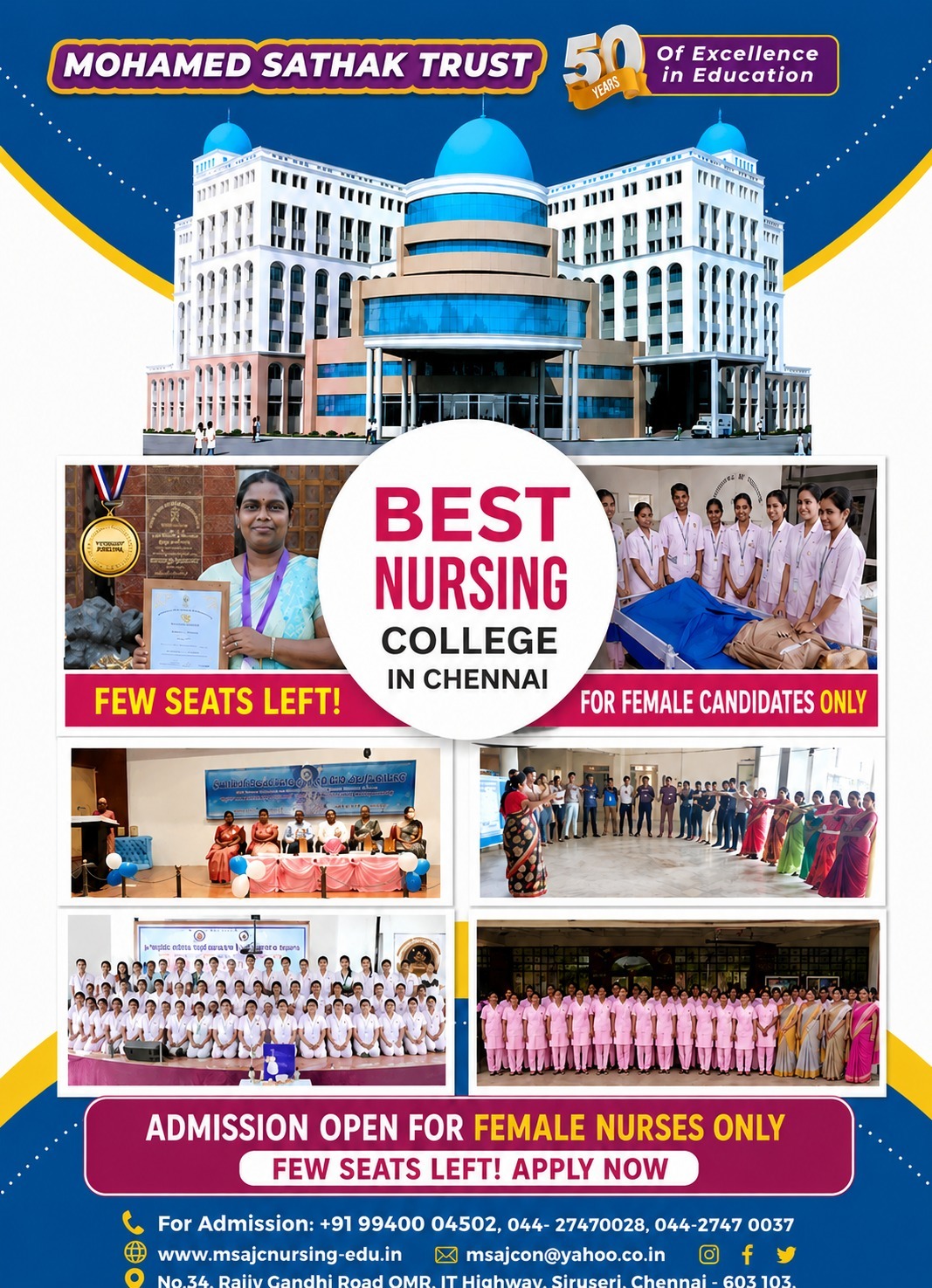 Meta ads Facebook ad: MSI Nursing College Admissions 2026