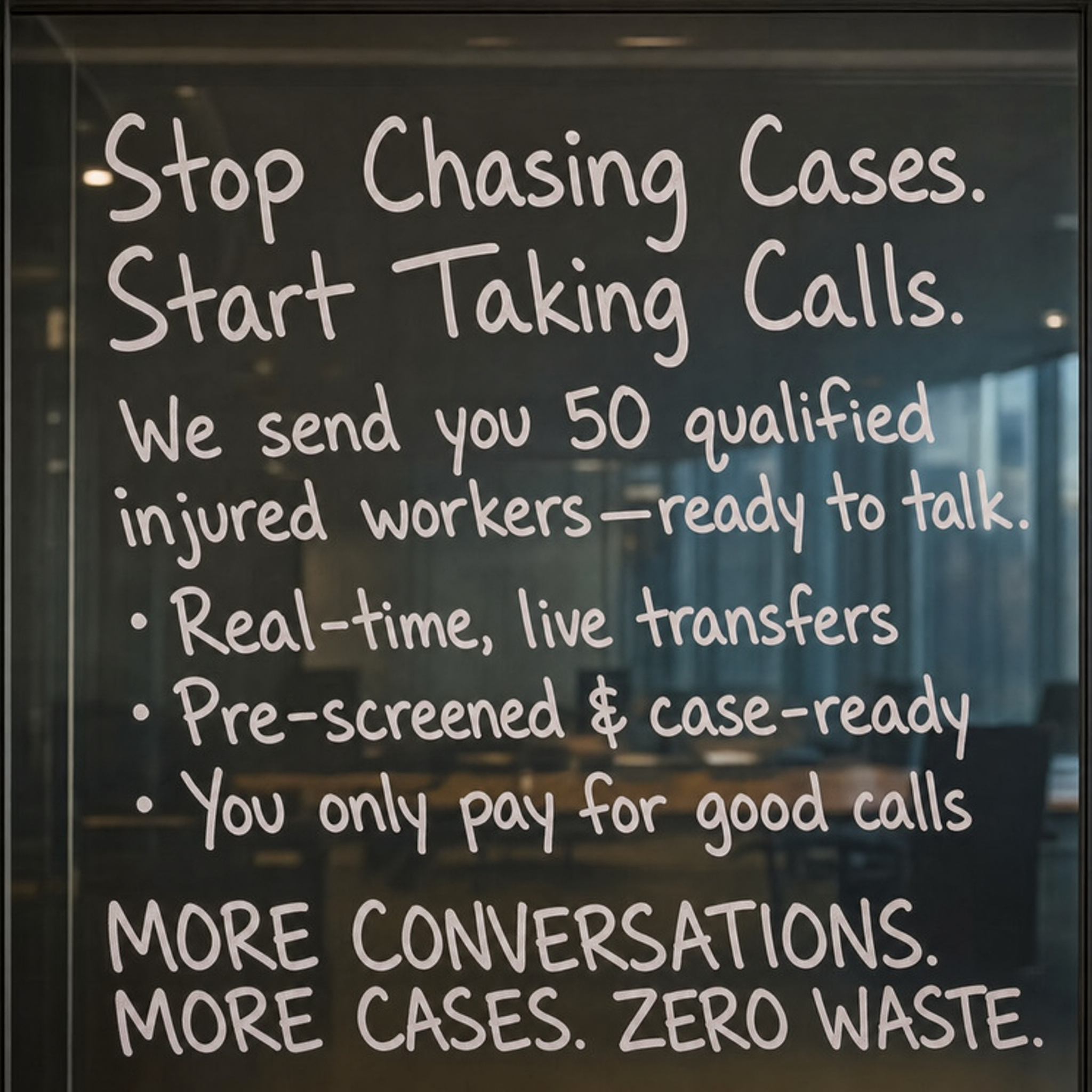 Aero + Facebook ad: Law Firm Leads | Qualified Legal Cases Delivered to Your…