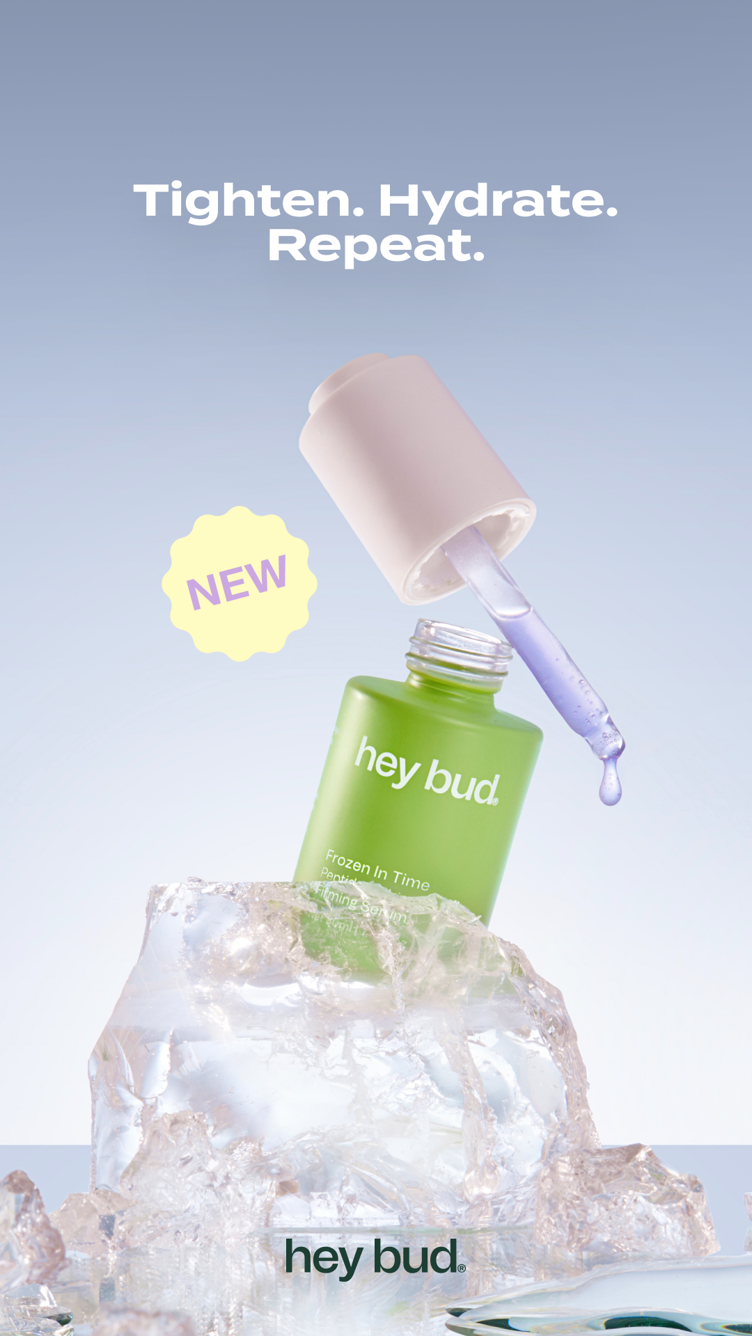 Hey Bud Skincare Facebook ad: Peptides That Actually Work