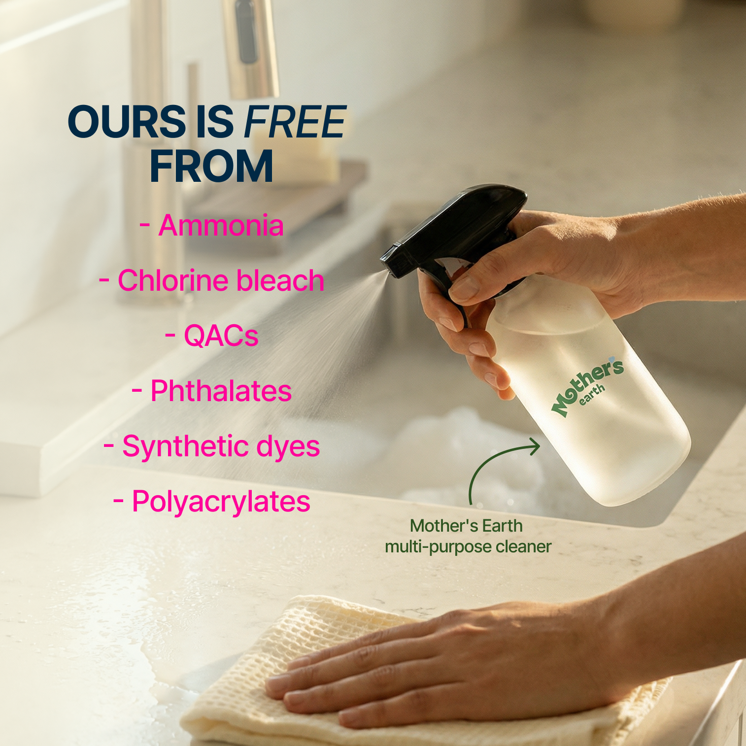 Mothers Earth Facebook ad