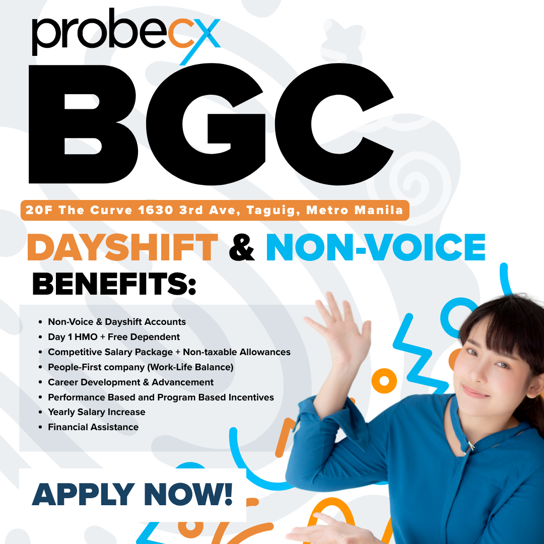 Probe CX Philippines Facebook ad