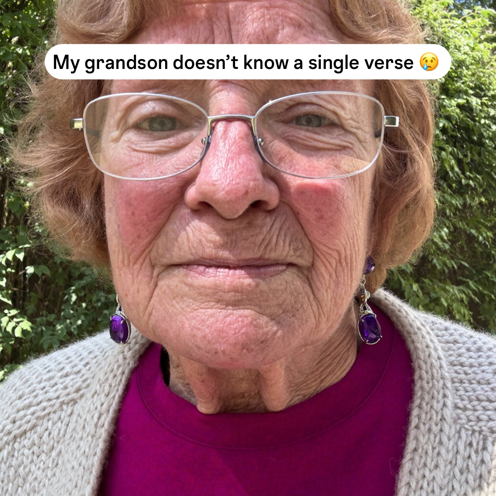 Grandparents of Faith Facebook ad: Grandparents, read this if you value your faith