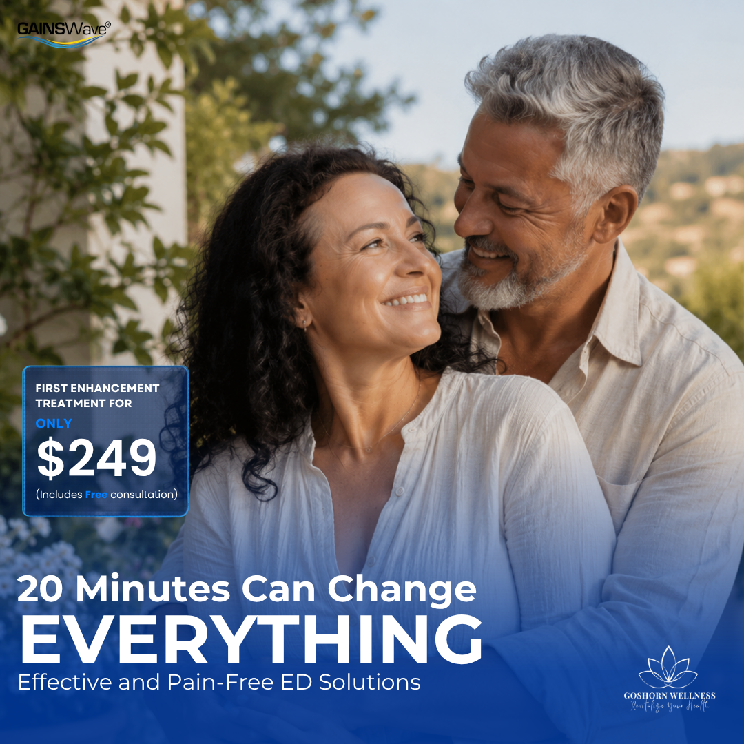Goshorn Wellness Facebook ad: Webster’s Men’s Health Breakthrough