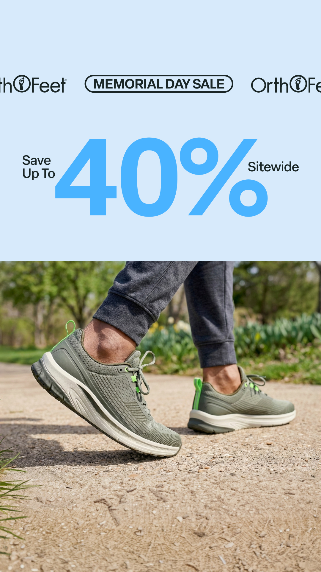 Orthofeet Facebook ad