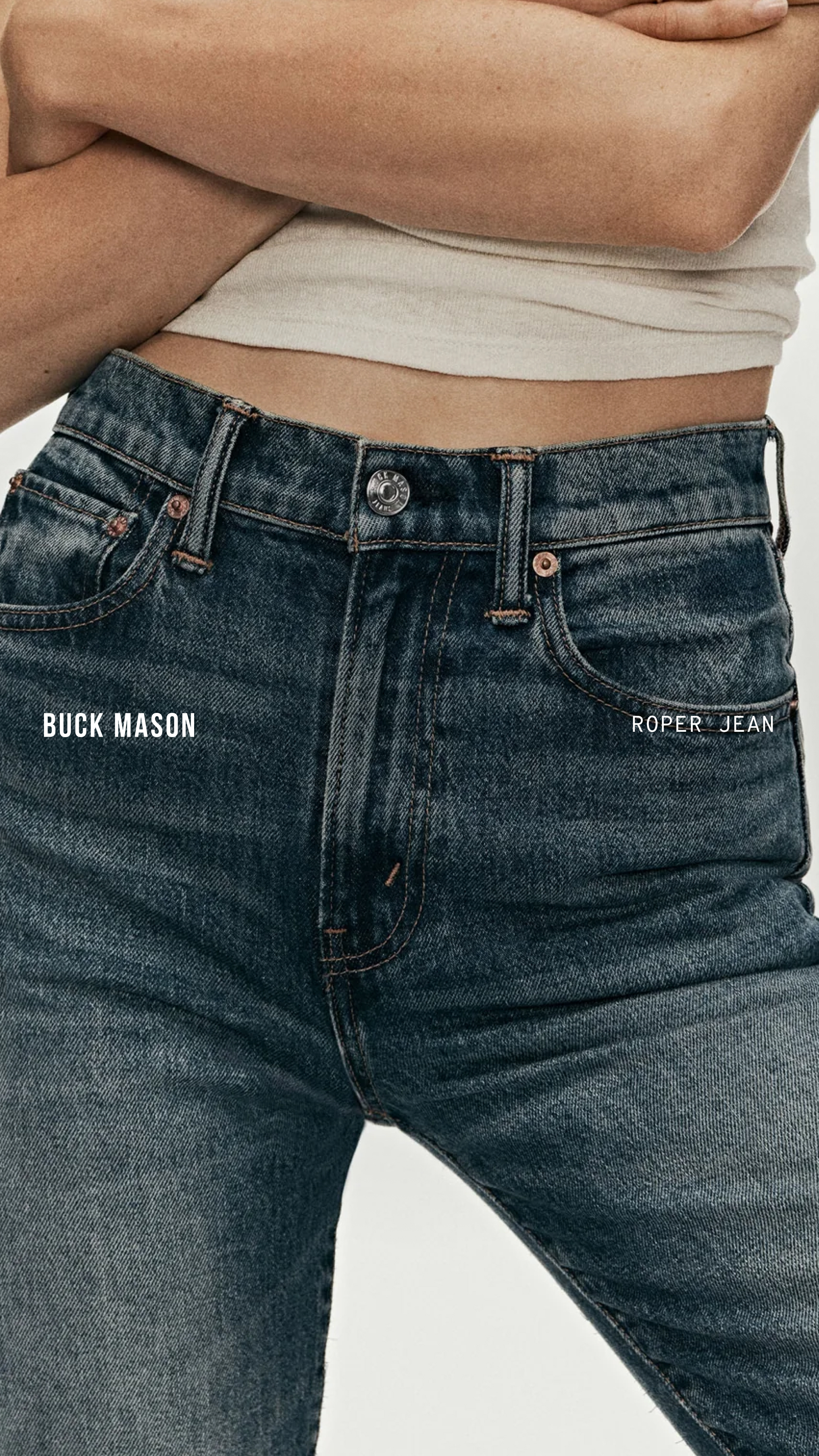 Buck Mason Women's Facebook ad