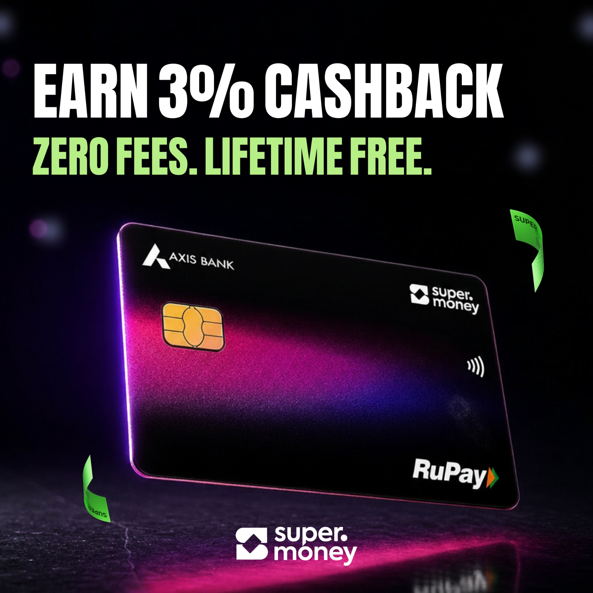 Super.money Facebook ad