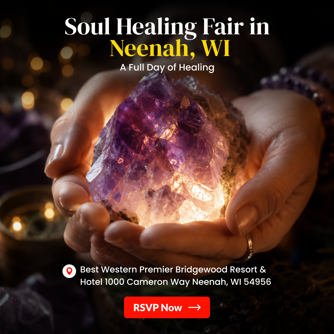 Rooted Holistic Healing & Wellness Fairs Facebook ad: Neenah's Holistic Healing & Wellness Fair, Sept 13